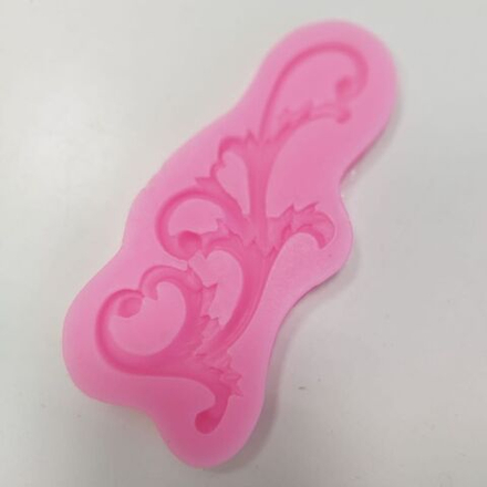 Молд силиконовый  "Вензель Завиток" (Входит в набор "Лепнина 1")