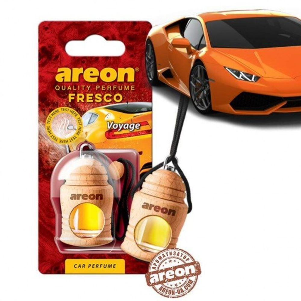 АРОМАТИЗАТОР Д/АВТО AREON FRESCO АССОРТ-ТЕ