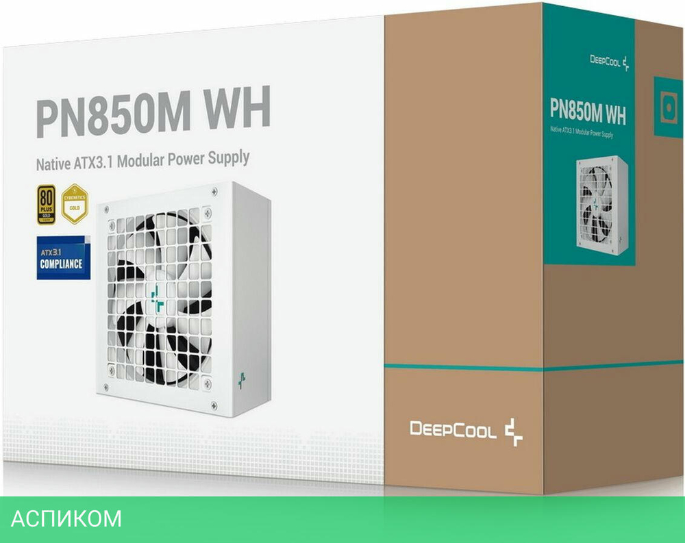 Блок питания Deepcool GAMERSTORM PN850M WH 850W (R-PN850M-FC0W-WGEU)