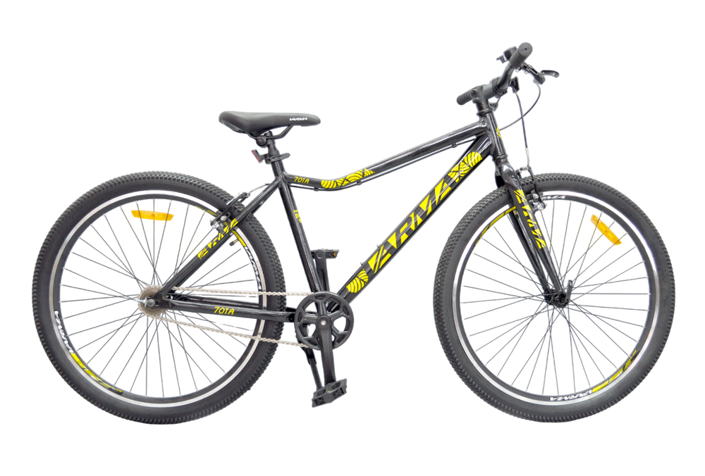 Велосипед 27,5" VARMA 701A черно-желтый р.18, 1ск ал.