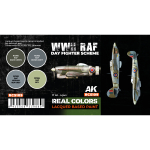 Набор красок AK Interactive Real Colors - WWII RAF Day Fighter Scheme