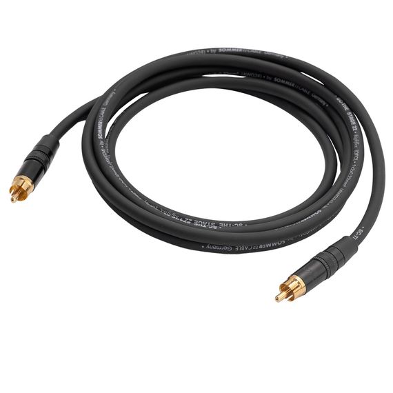 HeadMade Pro for Subwoofer RCA - RCA Black 3m