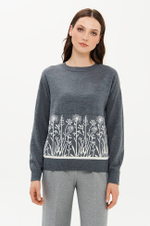 23396 Джемпер женский (серый)