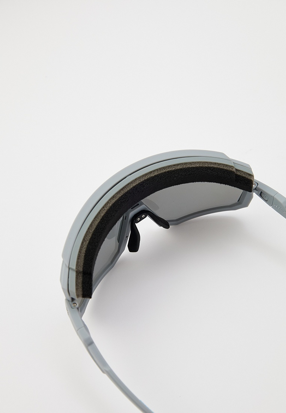 Спортивные очки с диоптриями HILX Samurai / Matt Solid Grey / Black Mirror Polarized Lens + Clear Lens