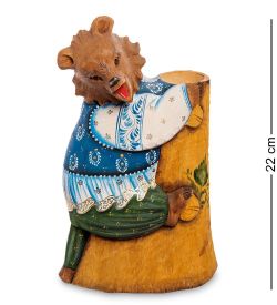 РД- 64 Фигурка Медведь (Резной) 22см