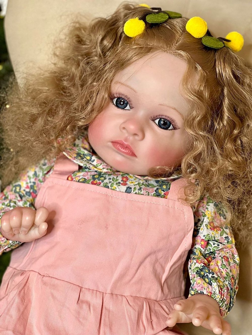 Кукла Реборн мягконабивная 60см в пакете (FA-533)