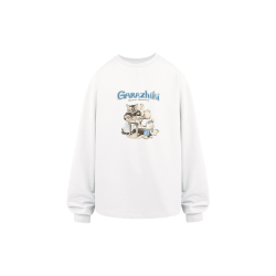 Лонгслив Called a Garment Garazhiki Longsleeve "White"