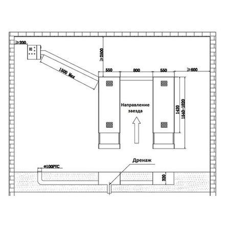 Цена на KraftWell (KRW360SU) Подъемник ножничный короткий заглубляемый г/п 3600 кг