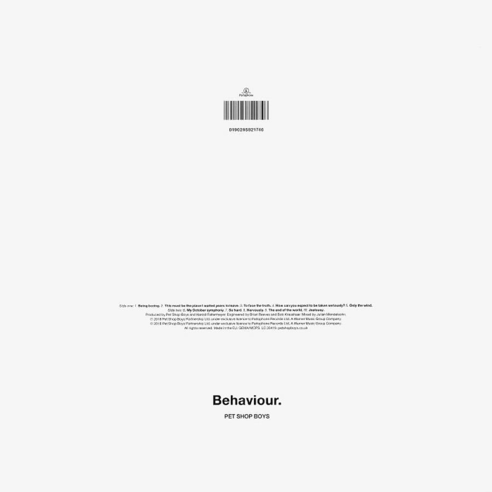 Pet Shop Boys / Behaviour (LP)