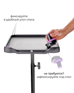 DIDI hair dryer assistant holder Dyson purple