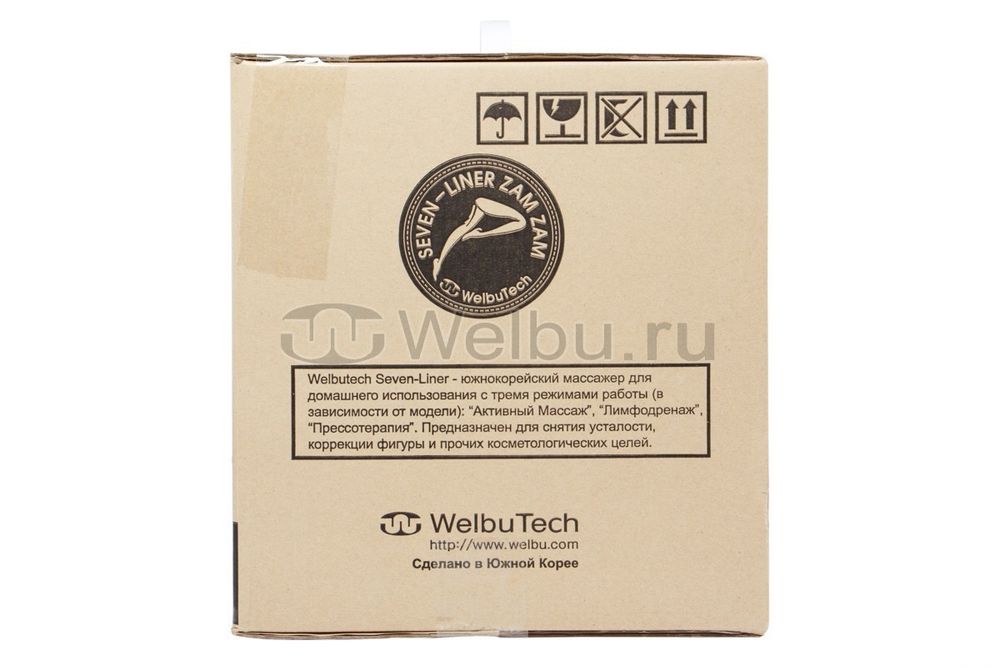 Аппарат для лимфодренажа и массажа WelbuTech Seven Liner Luxury Zam, стандартный комплект, размер XXL (новый тип стопы)
