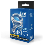 Эрекционное кольцо Sex Expert прозрачный 2,5 см