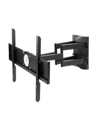 Kromax ATLANTIS-55 black {26"-65", max 45 кг, настенный, 4 ст свободы, наклон ±10°, поворот ±60°, от стены 78-497 мм, max VESA 600x400 мм}