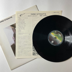 Винтажная виниловая пластинка LP Dire Straits (Japan 1978) (No Obi) Six Blade Knife
