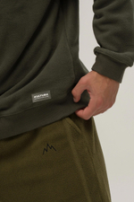 Толстовка KUL'TURA "FLEECE" Хаки