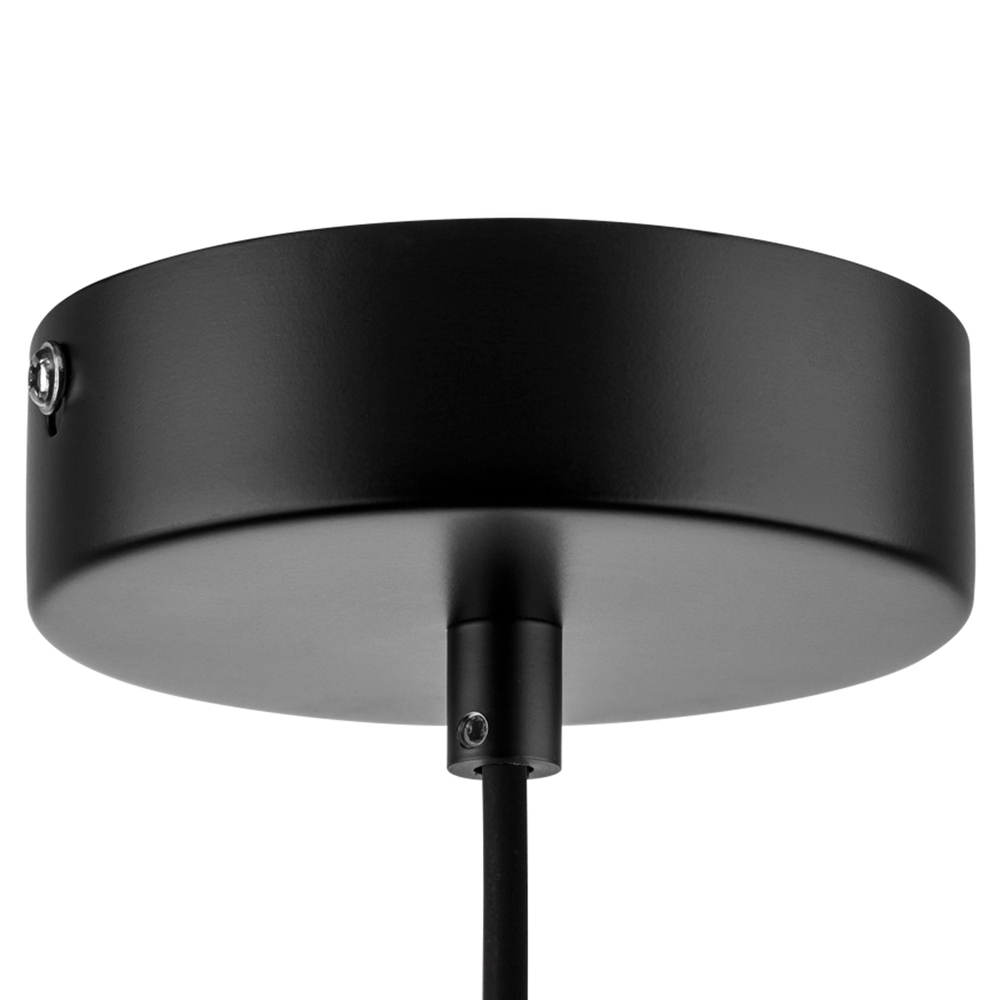 801201 Люстра VETRO 1х6W(led) G9 ЧЕРНЫЙ/ПРОЗРАЧНЫЙ