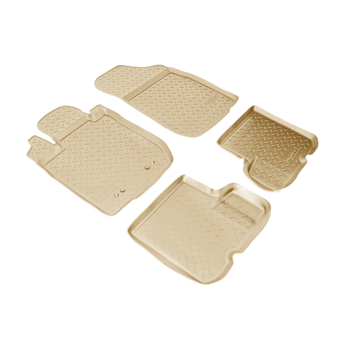 Ковры в салон Norplast/Unidec для Renault Sandero (2009-)Полиуретан,Бежевый, арт.NPL-Po-69-60-B