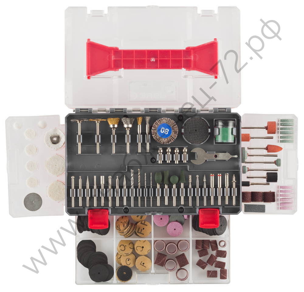 ЗУБР 349 предм., Набор мини-насадок для гравёра (35905-H349)