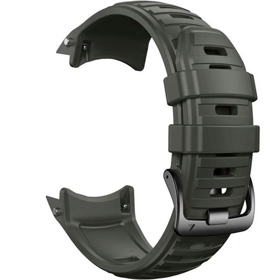 Ремешок 26 мм силиконовый для Garmin Instinct 2X Solar / Instinct 2X Solar Tactical оригинальное быстросъемное крепление Torch (Графитовый)