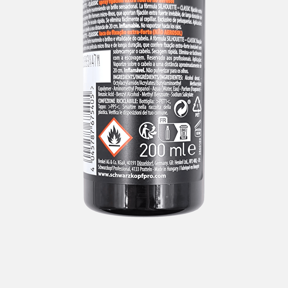 Жидкий лак для волос SILHOUETTE 200 мл SCHWARZKOPF Венгрия