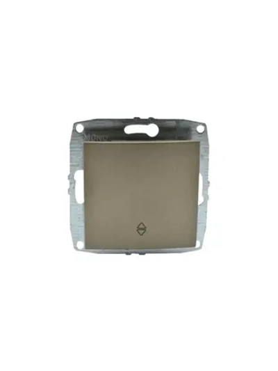 Переключатель 1-кл бронза