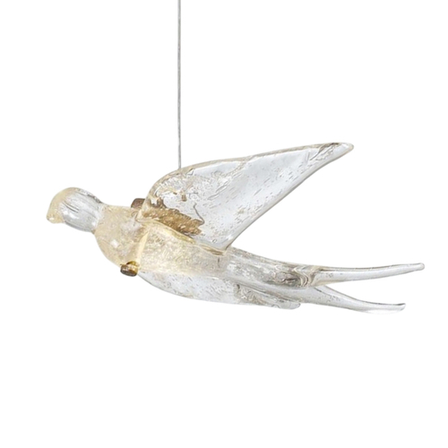 Подвесной светильник 12966-1P clear/gold