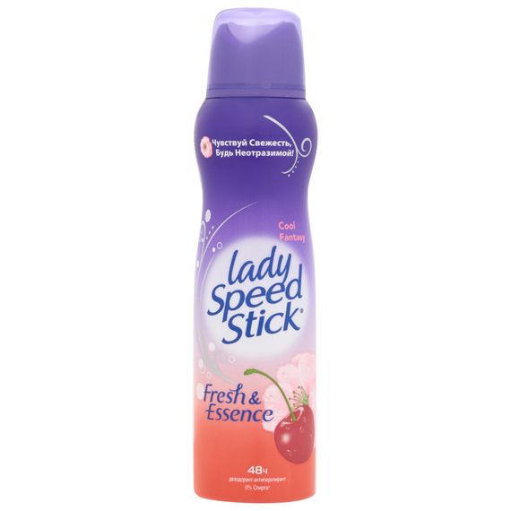 Antipersperant \ Антиперсперант \ Antiperspirant  Дезодорант Lady Speed Stick Fresh &amp; Essence Cool Fantasy 150 мл