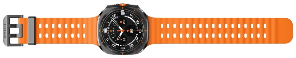 Смарт-часы Samsung Galaxy Watch Ultra 2025 47 мм серый-оранжевый