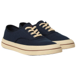 Loro Piana Canvas Shoes Women"s Low top Navy
