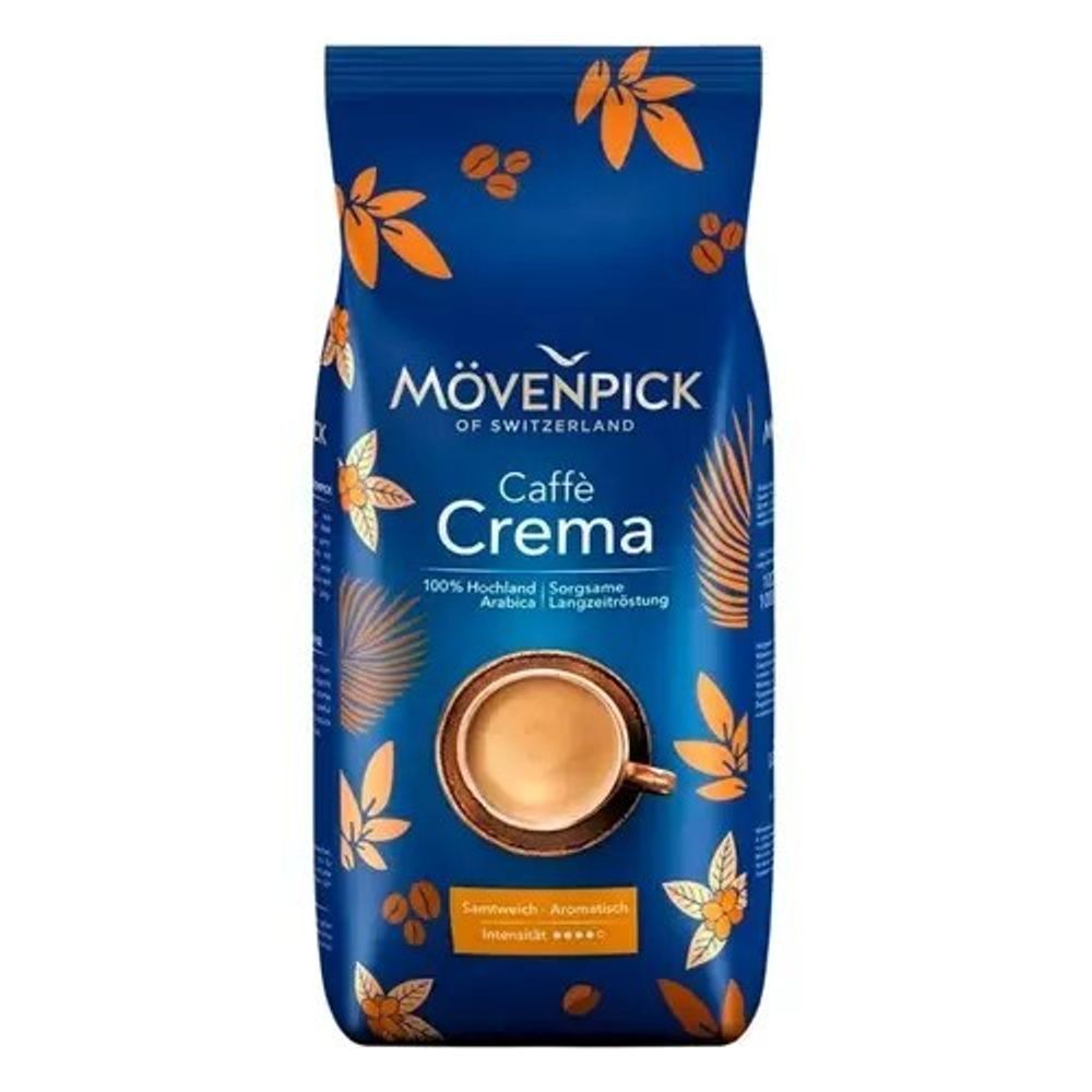 Кофе в зернах Movenpick Caffe Crema 1000 г, 2 шт