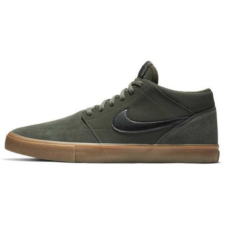 Кеды Nike SB Solarsoft Portmore II Mid Sequoia Gum Medium Brown Black