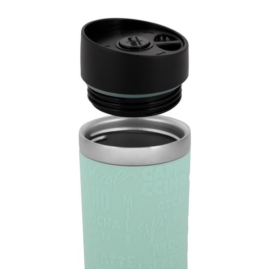 Термокружка 280 мл. из нержавеющей стали Kamille KM 2152 с резиновой накладкой