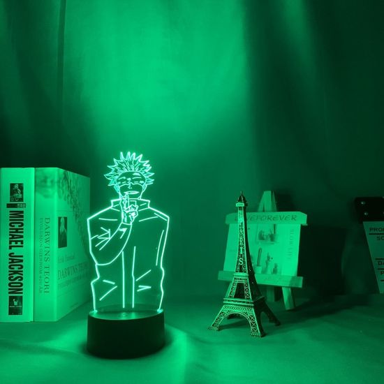 3D лампа Jujutsu Kaisen Годжо Сатору Магическая Битва