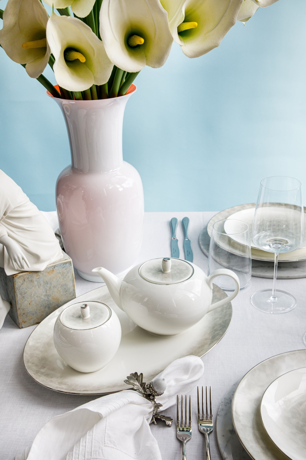 Сервиз чайный 21 предмет на 6 персон Narumi Лабиринт