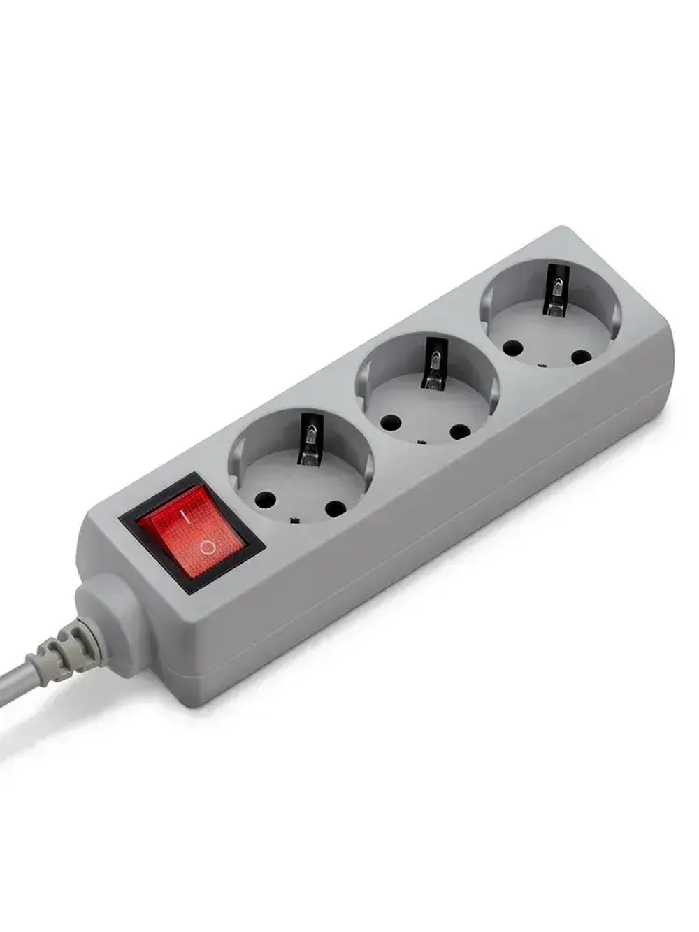 Сетевой фильтр Buro 300SL-5-G 5м, 3 розетки, серый
