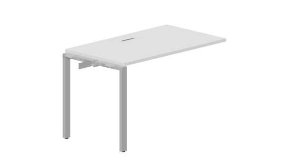 стол Strike 1180х680х750мм (металлический аутлет) - приставной элемент