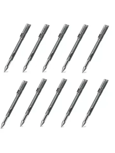 Ручка 10шт гел MEGAPOLIS GEL 0,5мм черн