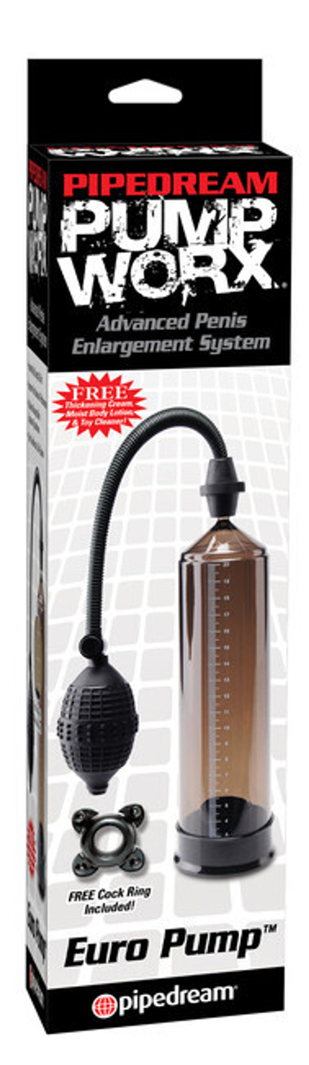 Вакуумная помпа для мужчин Euro Pump (Цвет: черный)