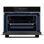 Компактный духовой шкаф электрический с паром MAUNFELD MCMO5016STGB