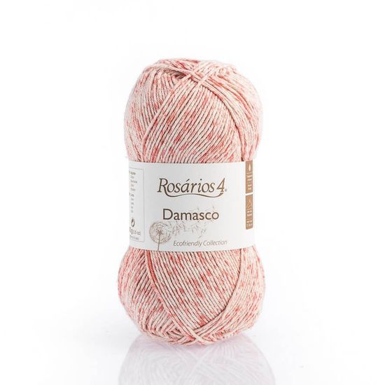 Пряжа ROSARIOS 4 Damasco (70% хлопок, 30% лён)