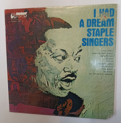 Винтажная виниловая пластинка LP The Staple Singers I Had A Dream (USA 1968)