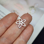 Подвеска цветок, сталь, 16мм, штучно