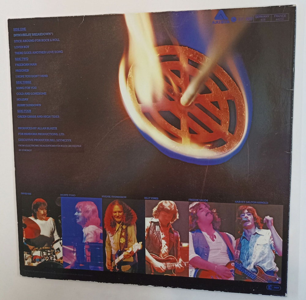 Винтажная виниловая пластинка LP Outlaws Bring It Back Alive (Germany)