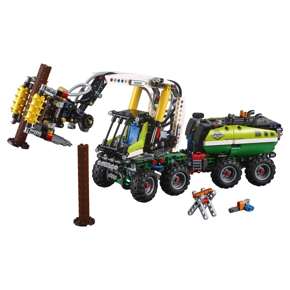 LEGO Technic: Лесозаготовительная машина 42080 — Forest Machine — Лего Техник