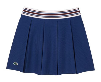 Теннисная юбка Lacoste Piqué Sport Skirt with Built-In Shorts - navy blue