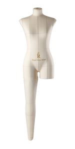 Нога бежевая для манекена Моника, размер 42