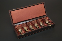 Набор лафитников "Охота" 6шт. в подарочном футляре