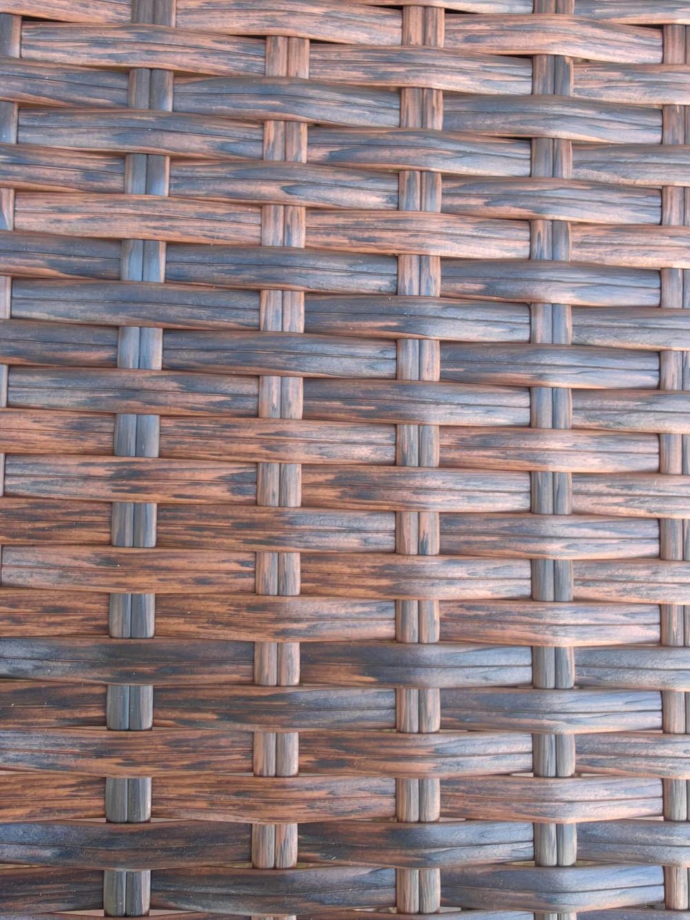 Шезлонг из искусственного ротанга Империал цвет Шоколад