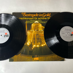 Винтажная виниловая пластинка LP Сборник Классческой Музыки Serenade In Gold, Wunschkonzert Fur Schone Stunden (Германия 1977)
