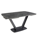 Раздвижной обеденый стол 1132/DT926 из мраморной керамики